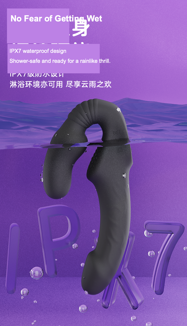 SANSUNNY Mini Rechargeable Personal Massager – Portable Waterproof Wellness Device with Multiple Vibration Modes